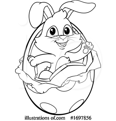 Royalty-Free (RF) Rabbit Clipart Illustration by AtStockIllustration - Stock Sample #1697856