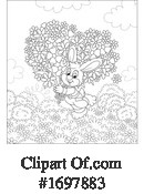 Rabbit Clipart #1697883 by Alex Bannykh