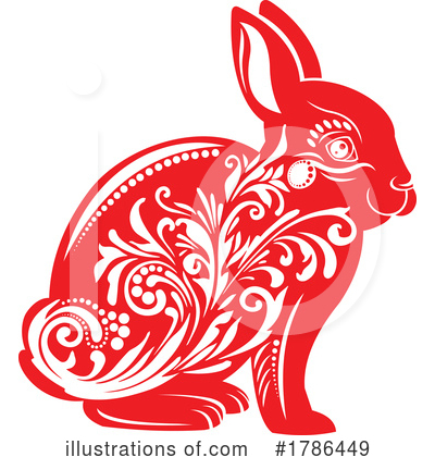 Royalty-Free (RF) Rabbit Clipart Illustration by Hit Toon - Stock Sample #1786449