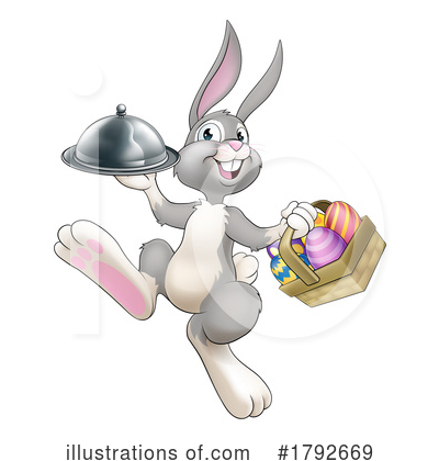 Royalty-Free (RF) Rabbit Clipart Illustration by AtStockIllustration - Stock Sample #1792669