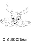 Rabbit Clipart #1805864 by AtStockIllustration
