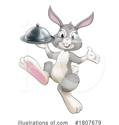 Royalty-Free (RF) Rabbit Clipart Illustration by AtStockIllustration - Stock Sample #1807679