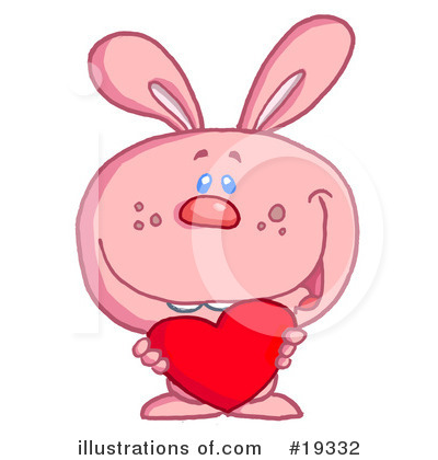 Royalty-Free (RF) Rabbit Clipart Illustration by Hit Toon - Stock Sample #19332