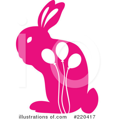 Royalty-Free (RF) Rabbit Clipart Illustration by Cherie Reve - Stock Sample #220417