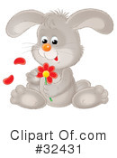 Rabbit Clipart #32431 by Alex Bannykh