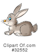 Rabbit Clipart #32552 by Alex Bannykh