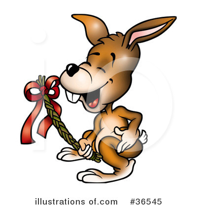 Royalty-Free (RF) Rabbit Clipart Illustration by dero - Stock Sample #36545