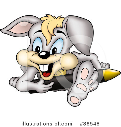 Rabbits Clipart #36548 by dero