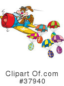 Rabbit Clipart #37940 by Dennis Holmes Designs