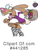 Rabbit Clipart #441285 by toonaday
