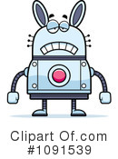 Rabbit Robot Clipart #1091539 by Cory Thoman