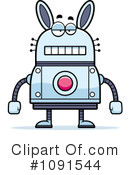 Rabbit Robot Clipart #1091544 by Cory Thoman