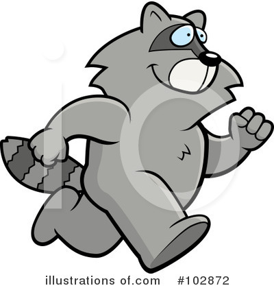 Royalty-Free (RF) Raccoon Clipart Illustration by Cory Thoman - Stock Sample #102872