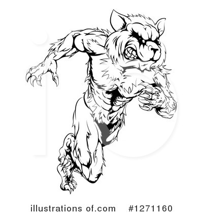 Royalty-Free (RF) Raccoon Clipart Illustration by AtStockIllustration - Stock Sample #1271160