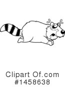 Raccoon Clipart #1458638 by Cory Thoman