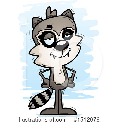 Royalty-Free (RF) Raccoon Clipart Illustration by Cory Thoman - Stock Sample #1512076
