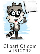 Raccoon Clipart #1512082 by Cory Thoman