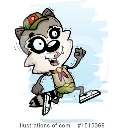 Raccoon Clipart #1515366 by Cory Thoman