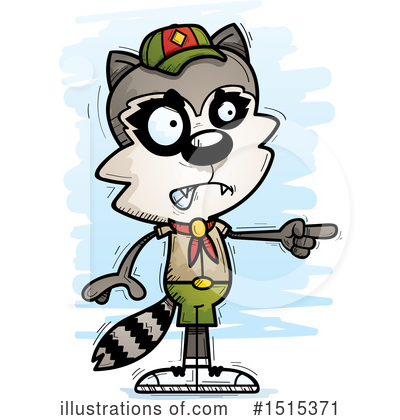 Raccoon Clipart #1515371 by Cory Thoman