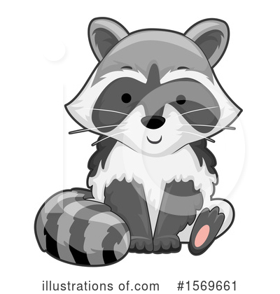 Raccoons Clipart #1569661 by BNP Design Studio