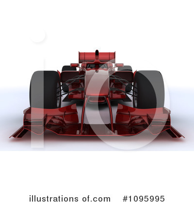 Race Car Clipart #1095995 by KJ Pargeter