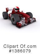 Race Car Clipart #1386079 by KJ Pargeter