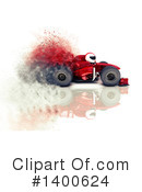 Race Car Clipart #1400624 by KJ Pargeter
