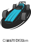 Race Car Clipart #1717473 by Vector Tradition SM