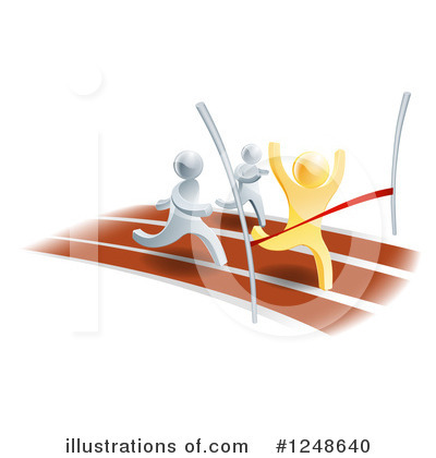 Royalty-Free (RF) Race Clipart Illustration by AtStockIllustration - Stock Sample #1248640