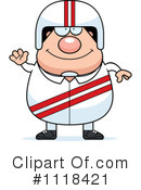 Racing Driver Clipart #1118421 by Cory Thoman