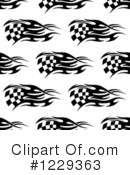 Racing Flag Clipart #1229363 by Vector Tradition SM