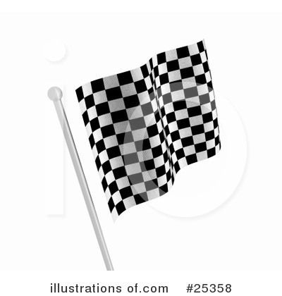 Racing Flags Clipart #25358 by KJ Pargeter
