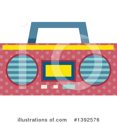 Boom Box Clipart #1392576 by BNP Design Studio