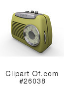 Radio Clipart #26038 by KJ Pargeter
