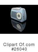 Radio Clipart #26040 by KJ Pargeter