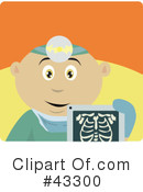 Radiologist Clipart #43300 by Dennis Holmes Designs