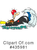 Rafting Clipart #435981 by toonaday