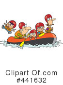 Rafting Clipart #441632 by toonaday