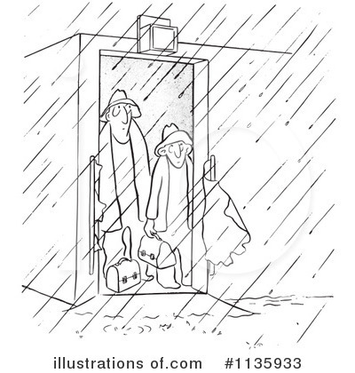 Royalty-Free (RF) Rain Clipart Illustration by Picsburg - Stock Sample #1135933