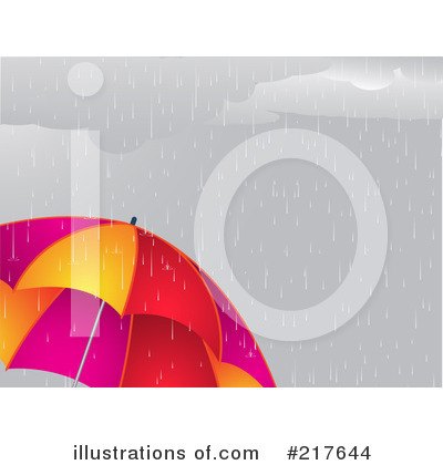Royalty-Free (RF) Rain Clipart Illustration by elaineitalia - Stock Sample #217644