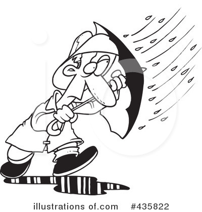 Royalty-Free (RF) Rain Clipart Illustration by toonaday - Stock Sample #435822