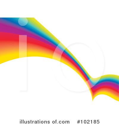 Royalty-Free (RF) Rainbow Background Clipart Illustration by MilsiArt - Stock Sample #102185