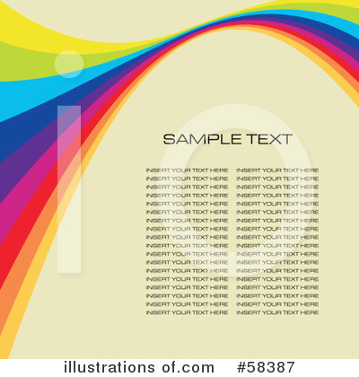 Rainbow Background Clipart #58387 by MilsiArt