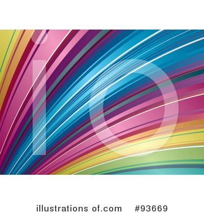 Rainbow Background Clipart #93669 by michaeltravers