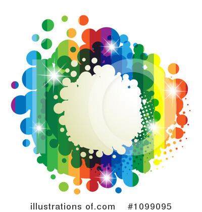 Royalty-Free (RF) Rainbow Clipart Illustration by merlinul - Stock Sample #1099095