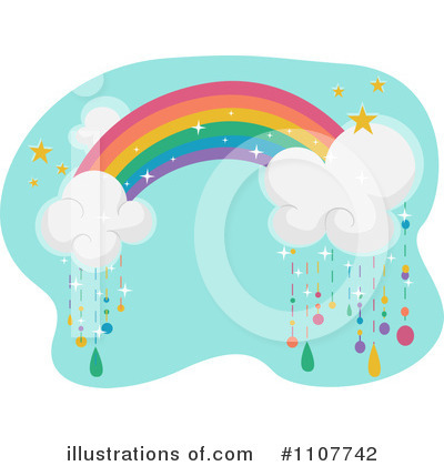 Royalty-Free (RF) Rainbow Clipart Illustration by BNP Design Studio - Stock Sample #1107742