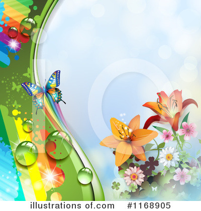 Royalty-Free (RF) Rainbow Clipart Illustration by merlinul - Stock Sample #1168905