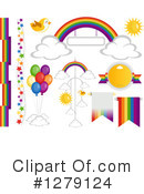 Rainbow Clipart #1279124 by BNP Design Studio