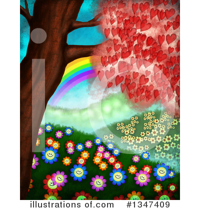 Royalty-Free (RF) Rainbow Clipart Illustration by Prawny - Stock Sample #1347409