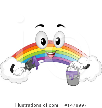 Royalty-Free (RF) Rainbow Clipart Illustration by BNP Design Studio - Stock Sample #1478997